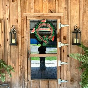 Handmade wreath! Summertime watermelon!